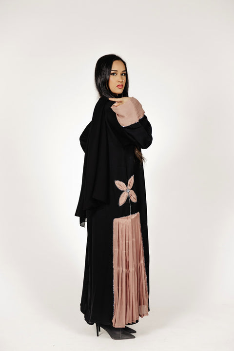 Fleur Lumière Abaya Set- Mavenne Bi
