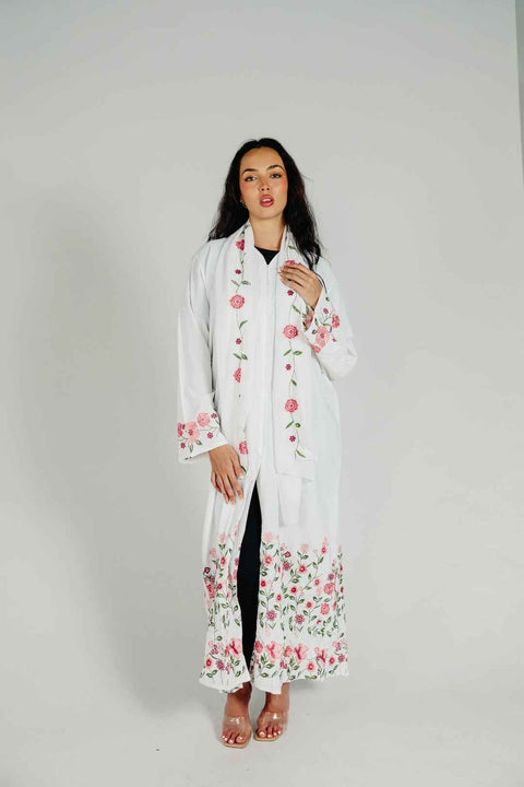 Fleur Élégance Abaya- Mavenne Bi