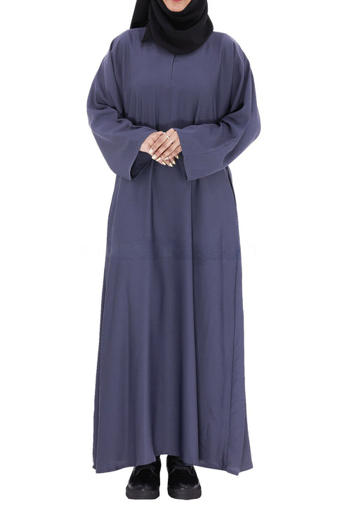Safiya Classic A-Line Abaya- Mavenne Bi