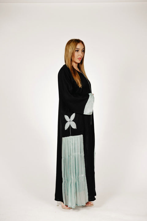 Fleur Lumière Abaya Set- Mavenne Bi
