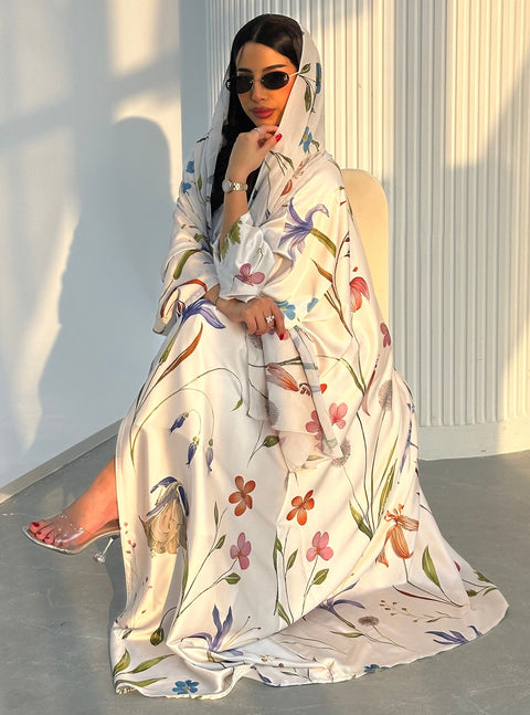 Mavenne BI – Blossom Breeze Abaya Collection- 6 Colours