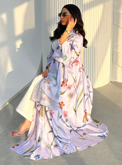 Mavenne BI – Blossom Breeze Abaya Collection- 6 Colours