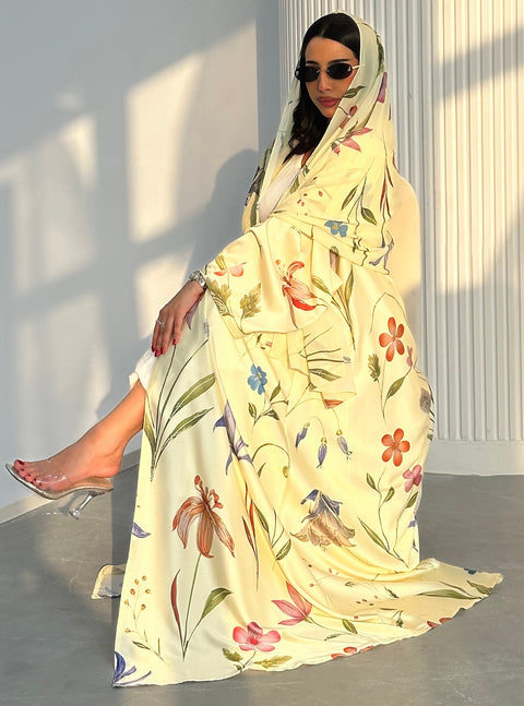 Mavenne BI – Blossom Breeze Abaya Collection- 6 Colours