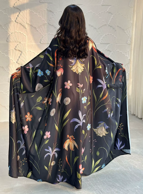 Mavenne BI – Blossom Breeze Abaya Collection- 6 Colours