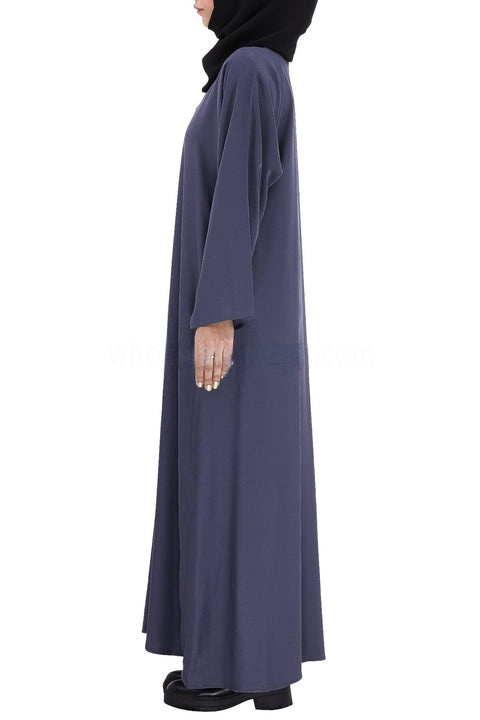 Safiya Classic A-Line Abaya- Mavenne Bi