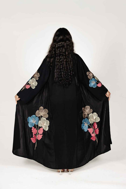 Noir Botanica Abaya- Mavenne Bi