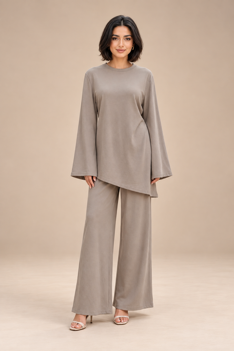 Sienna Flow Cotton Co-ord Set- Mavenne Bi