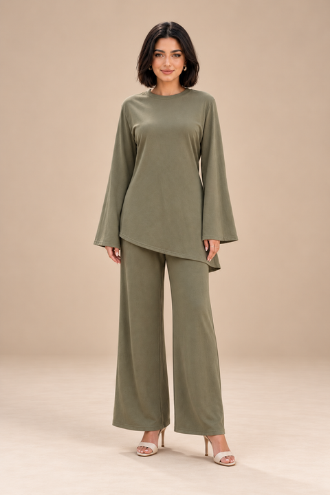 Sienna Flow Cotton Co-ord Set- Mavenne Bi