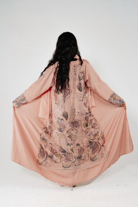 Queen's Garden Abaya Set- Mavenne Bi
