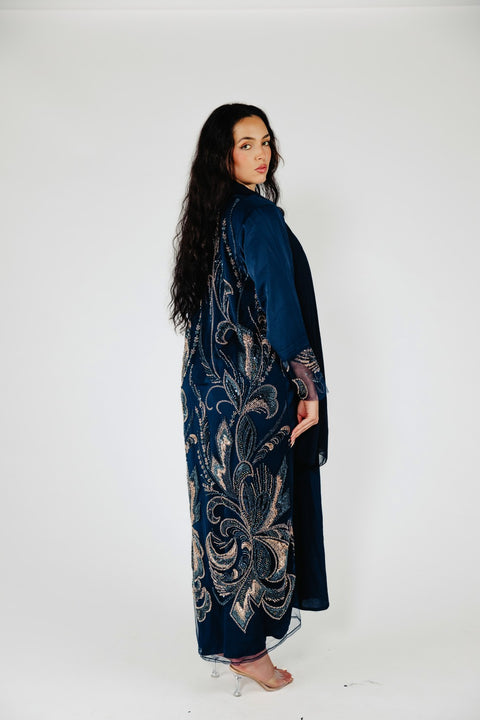 Queen's Garden Abaya Set- Mavenne Bi