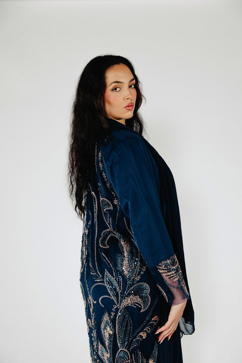 Queen's Garden Abaya Set- Mavenne Bi