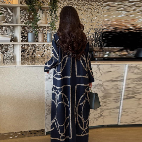 Mavenne Bi – Sovereign Chic Abaya- 2 Piece Pants Set