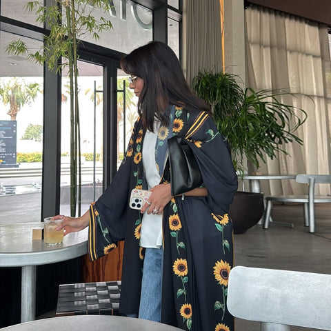 Mavenne BI – Sunlit Bloom Abaya