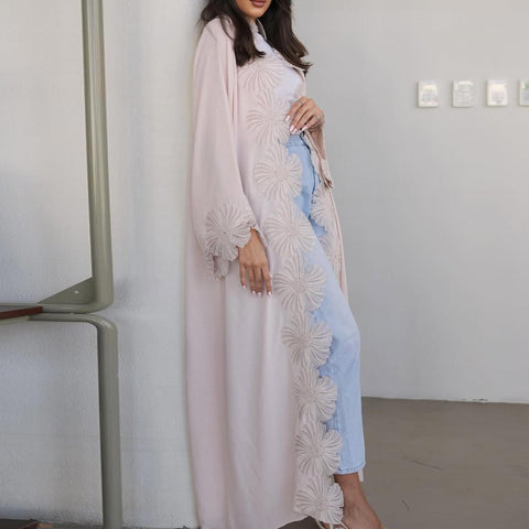 Layali Bloom Floral Applique- Mavenne Bi