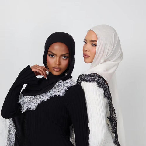Lace Éclat Hijab- Mavenne BI