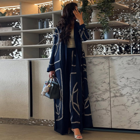 Mavenne Bi – Sovereign Chic Abaya- 2 Piece Pants Set