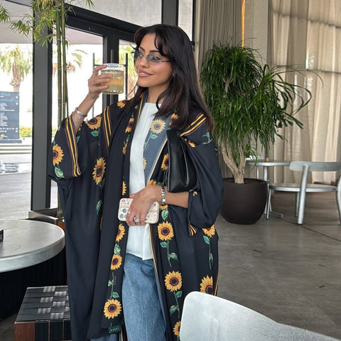 Mavenne BI – Sunlit Bloom Abaya