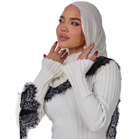 Lace Éclat Hijab- Mavenne BI