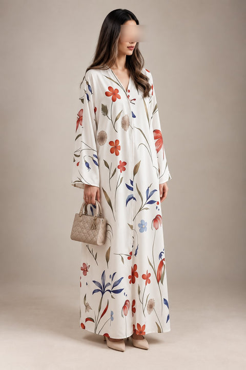 Fleur Belle Abaya Set- Mavenne Bi