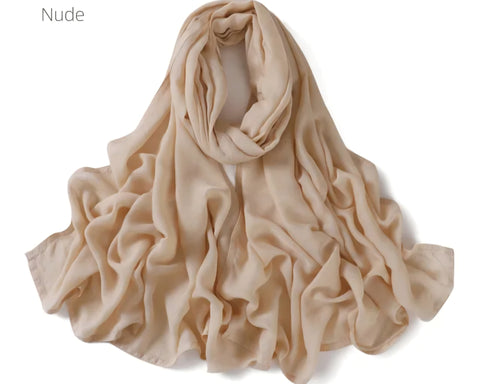 Nude Serenity Hijab- MavenneBi