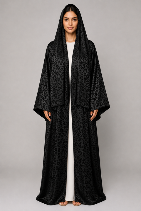 Mavenné Bi- Luxe Drape Statement Abaya