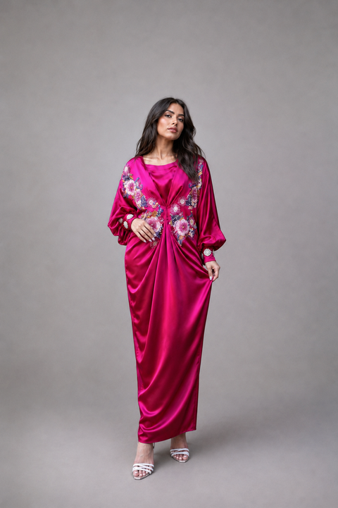 Radiance Bloom Kaftan- Mavenne Bi