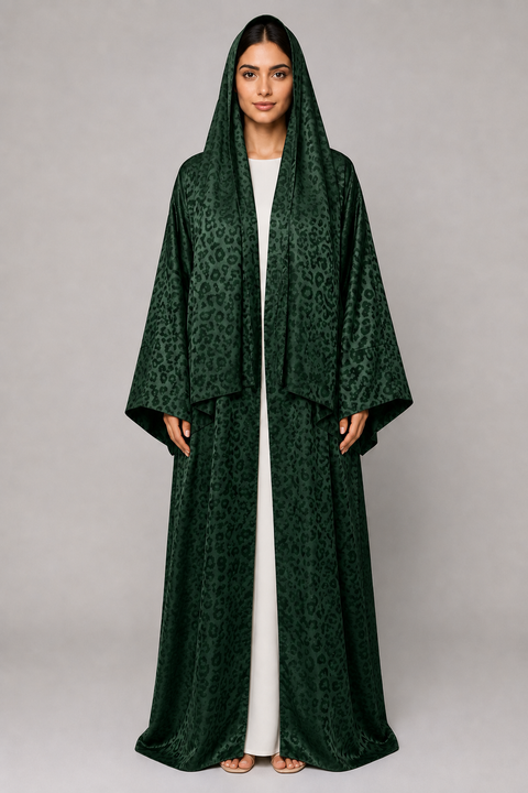 Mavenné Bi- Luxe Drape Statement Abaya