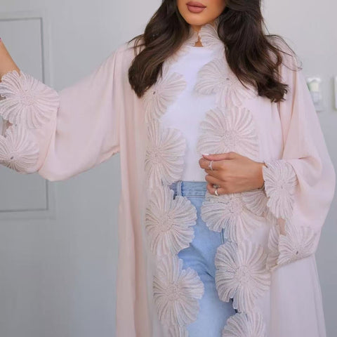 Layali Bloom Floral Applique- Mavenne Bi