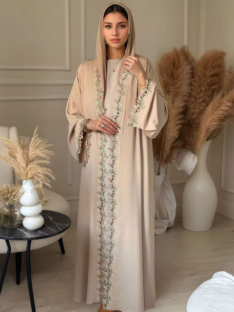 Vine Luxe Abaya- Mavenne Bi